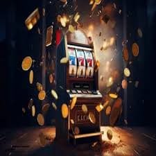 Responsible gaming limits shown beside neon big win graphics